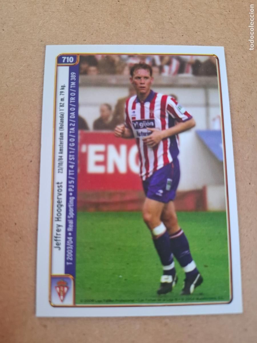 Cromos de f&uacute;tbol: MUNDICROMO 2004 2005 04 05 - 710 HOOGERVOST / BIAGINI - REAL SPORTING