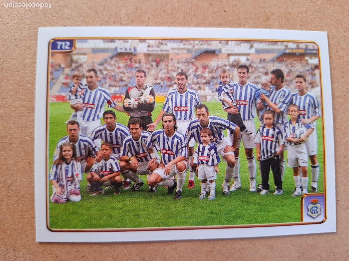 Cromos de f&uacute;tbol: MUNDICROMO 2004 2005 04 05 - 712 &Iacute;NDICE / EQUIPO - R.C. RECREATIVO