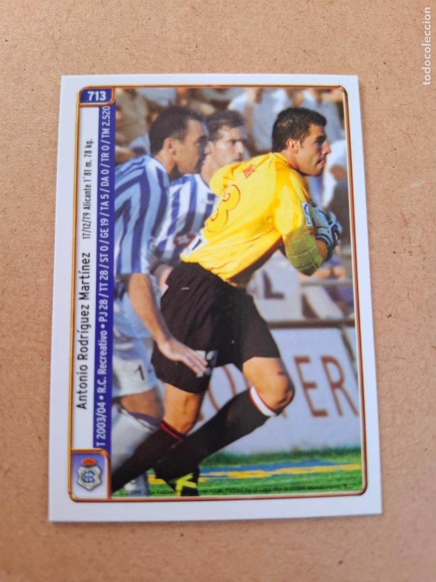 Cromos de f&uacute;tbol: MUNDICROMO 2004 2005 04 05 - 713 TO&Ntilde;O / LOREN - R.C. RECREATIVO