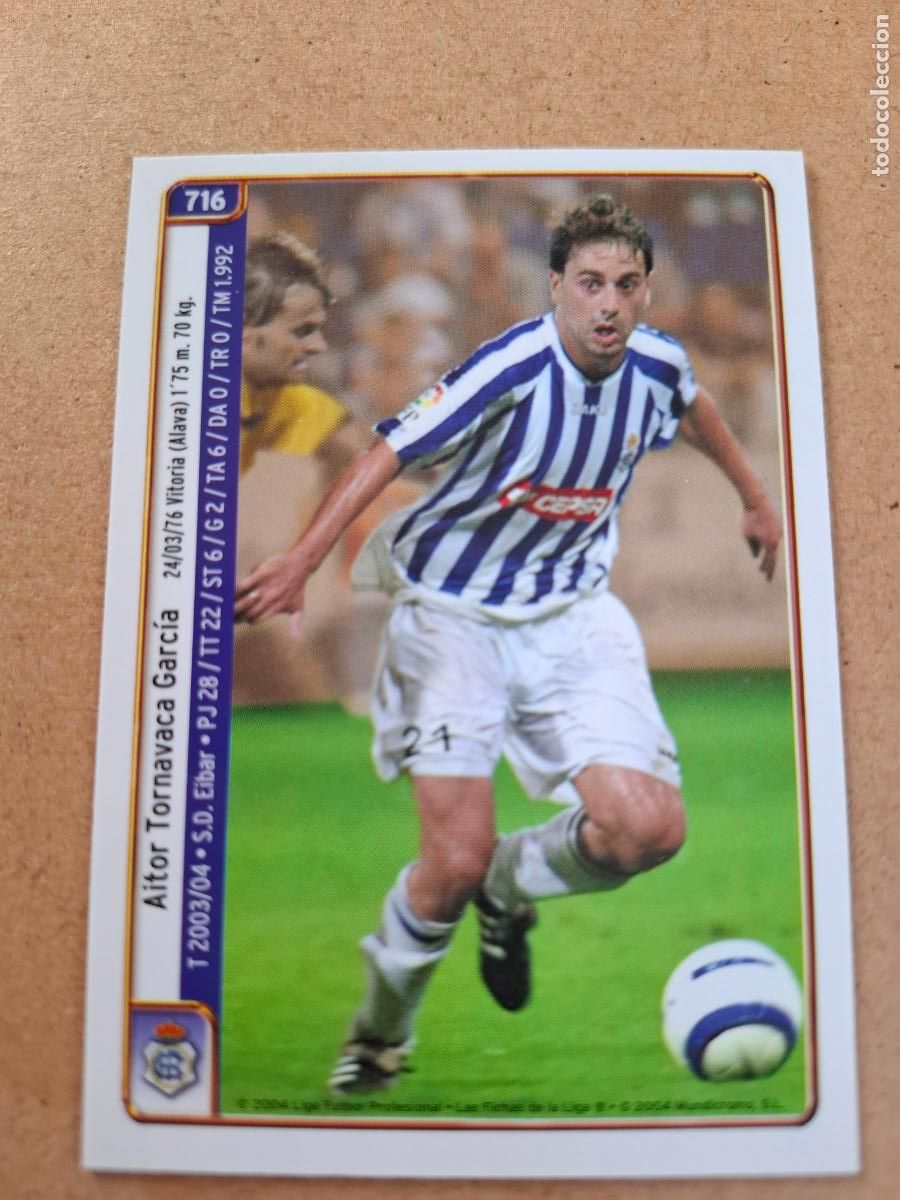 Cromos de f&uacute;tbol: MUNDICROMO 2004 2005 04 05 - 716 AITOR / CHELI - R.C. RECREATIVO