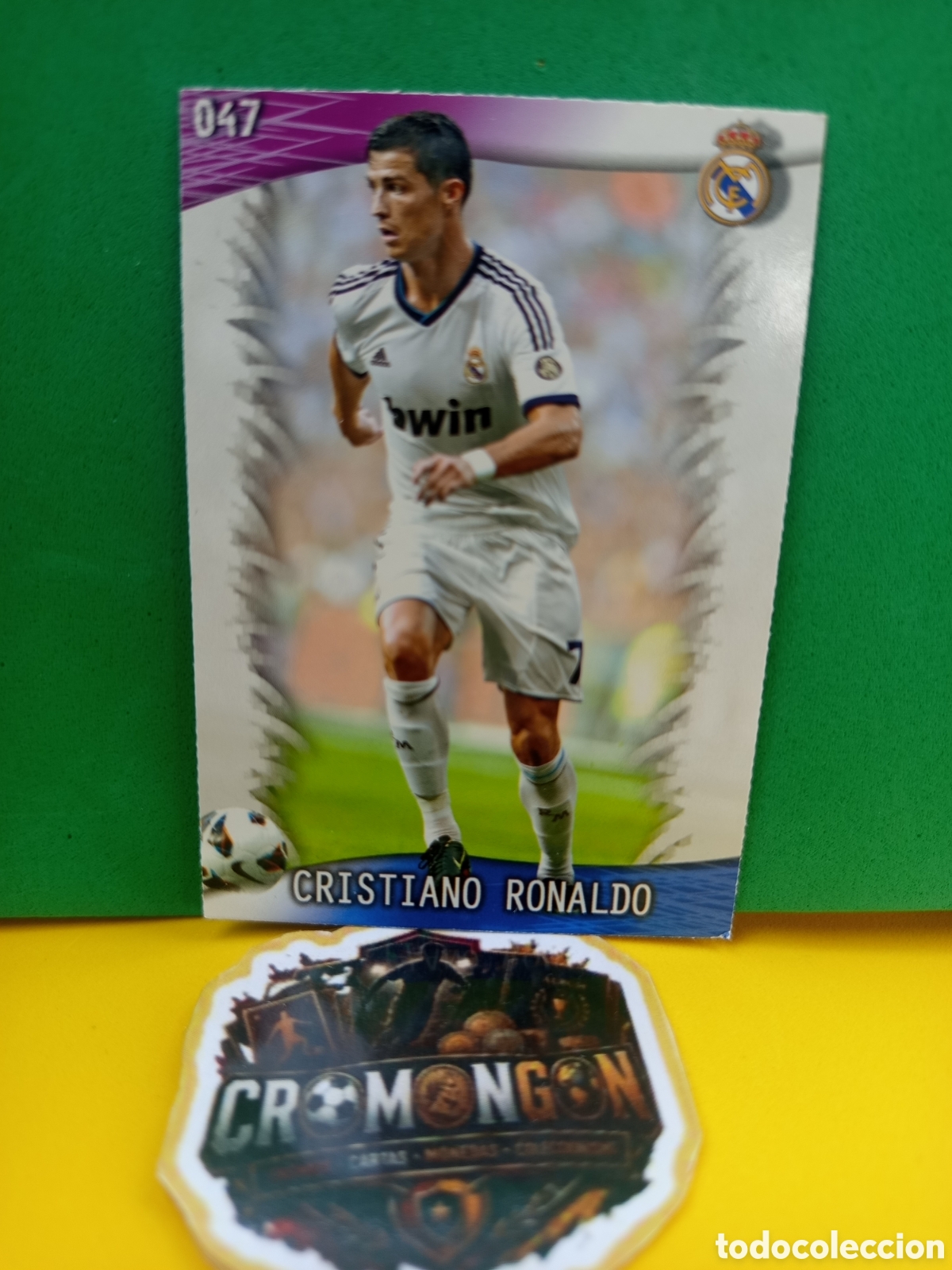 Cromos de f&uacute;tbol: ❇️ CROMO ⚽ CRISTIANO RONALDO REAL MADRID 47 FICHAS LIGA QUIZ GAME 2014 13 14 2013 2014 MUNDICROMO ❇️
