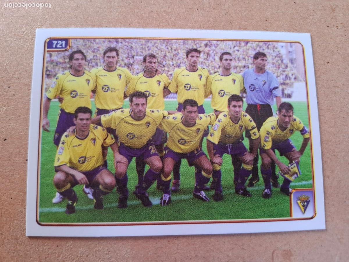 Cromos de f&uacute;tbol: MUNDICROMO 2004 2005 04 05 - 721 &Iacute;NDICE / EQUIPO - C&Aacute;DIZ CF
