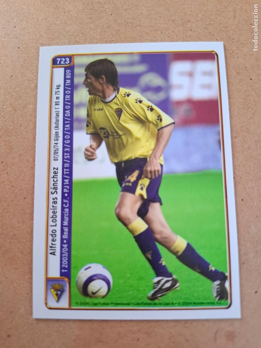 Cromos de f&uacute;tbol: MUNDICROMO 2004 2005 04 05 - 723 FREDI / PAZ - C&Aacute;DIZ CF
