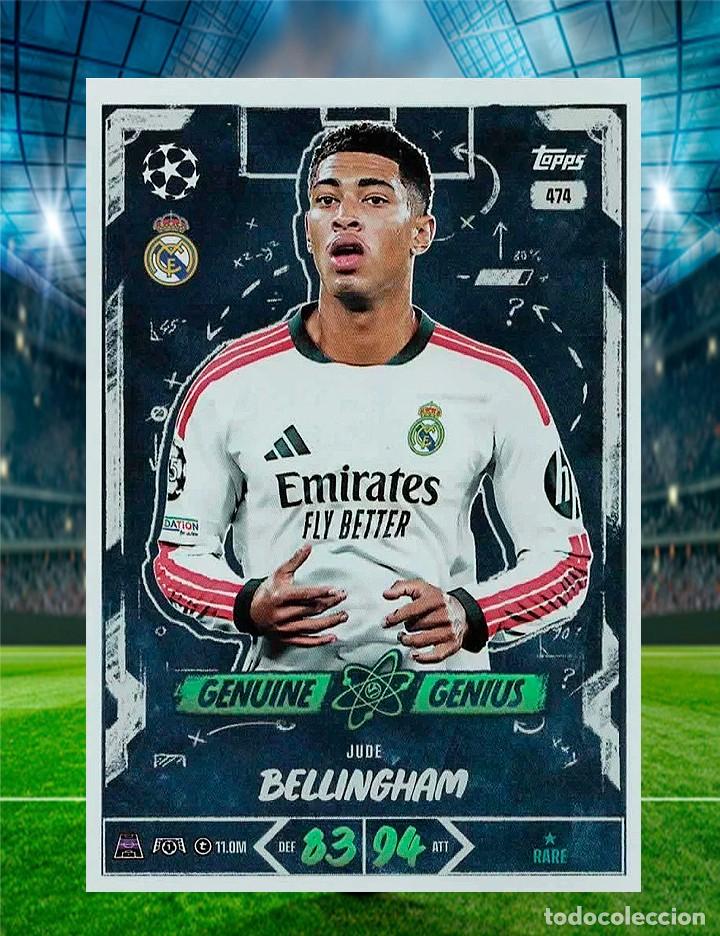Cromos de f&uacute;tbol: Jude Bellingham - Genuine Genius - TOPPS Match Attax Champions League 26/27 - 474