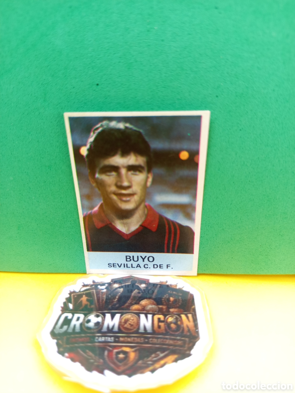 Fu&szlig;ball-Sticker: ❇️ CROMO ⚽ BUYO SEVILLA MATEO MIRETE SELECCION LIGA 83 SIN PEGAR 82 83 ❇️