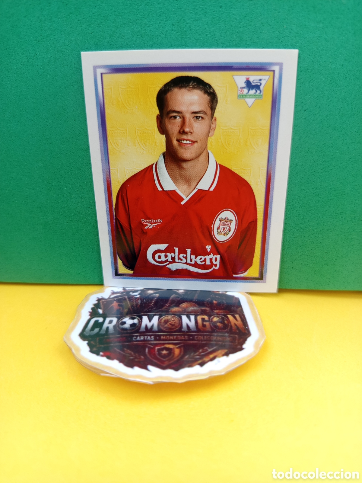 Fu&szlig;ball-Sticker: ❇️ CROMO ⚽ MICHAEL OWEN 333 LIVERPOOL MERLIN COLLECTIONS PREMIER LEAGUE 98 ❇️
