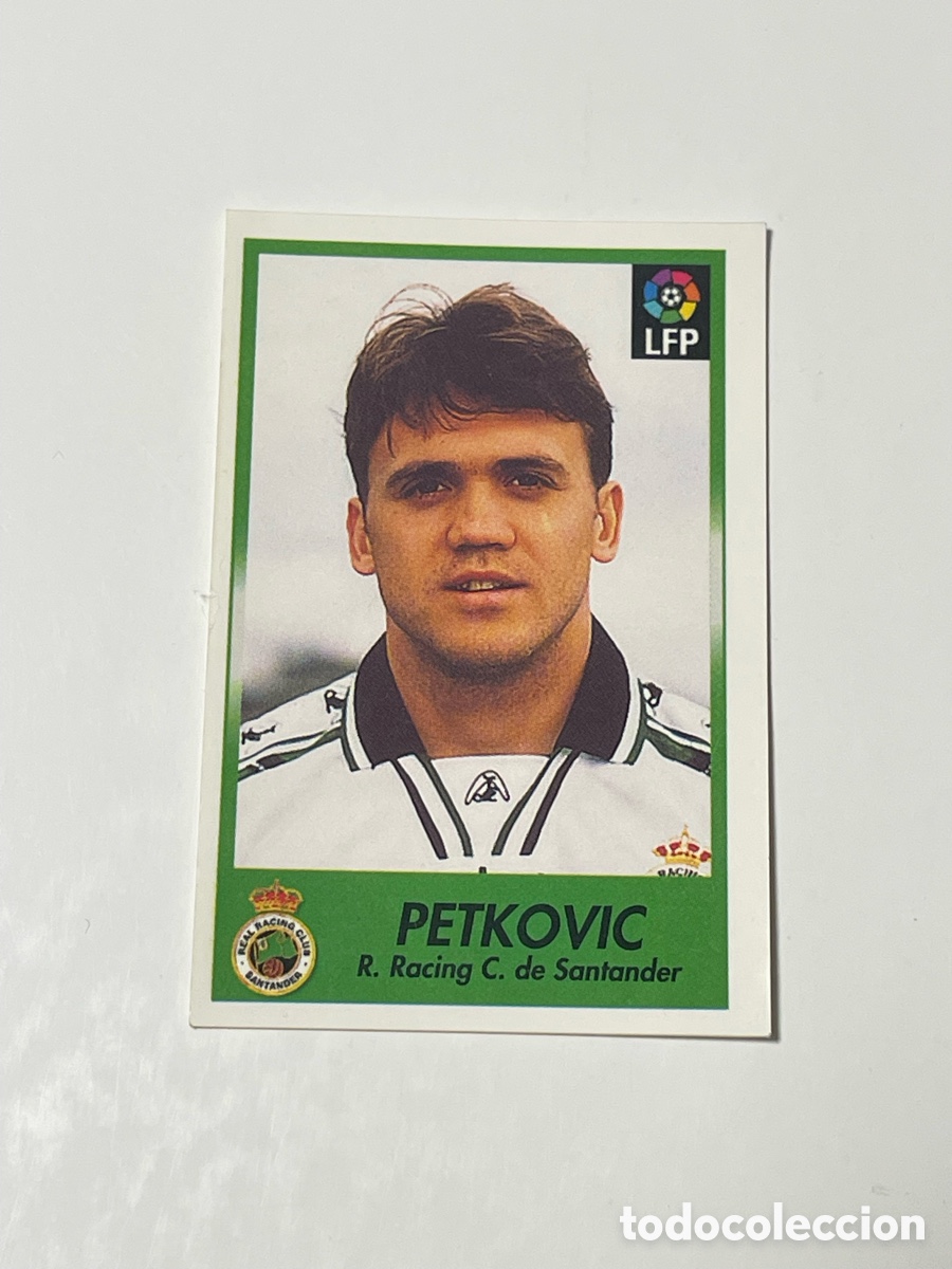 Fu&szlig;ball-Sticker: Dejan Petkovic Racing de Santander 96/97 Bollycao #309