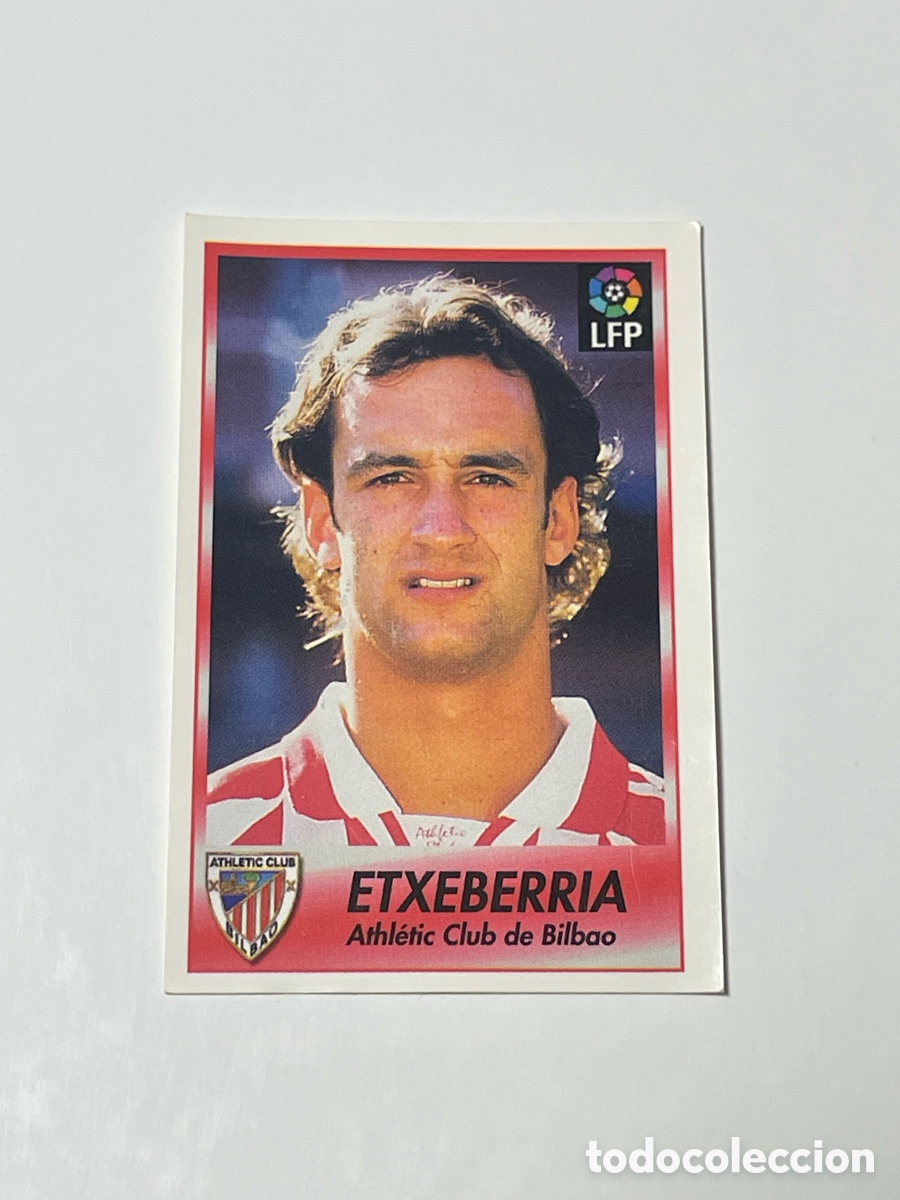 Cromos de Futebol: Joseba Etxeberr&iacute;a Athletic de Bilbao 96/97 Bollycao #37