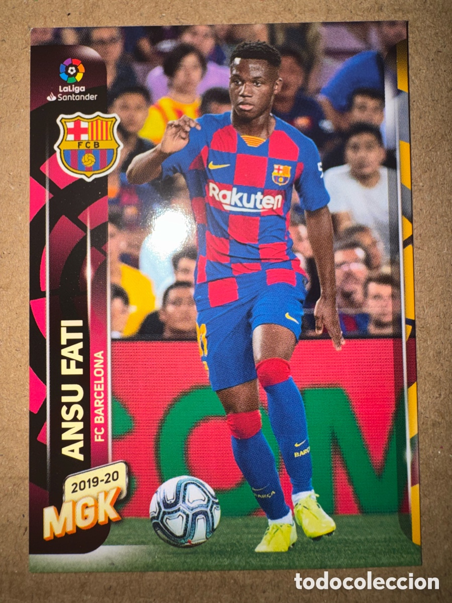 Cromos de Futebol: Megacracks 19 20 2019 2020 # 72 BIS Ansu Fati Rookie FC Barcelona FCB 2&ordf; Segunda 2 Edici&oacute;n 2a MGK