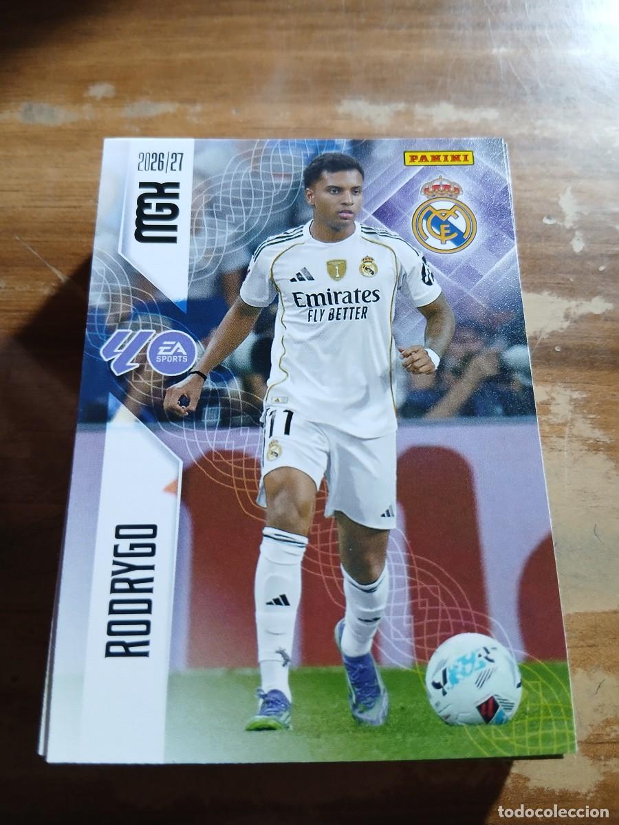 Cromos de f&uacute;tbol: CARD MEGACRACKS TEMPORADA 26/27: RODRYGO (REAL MADRID), N&deg; 231