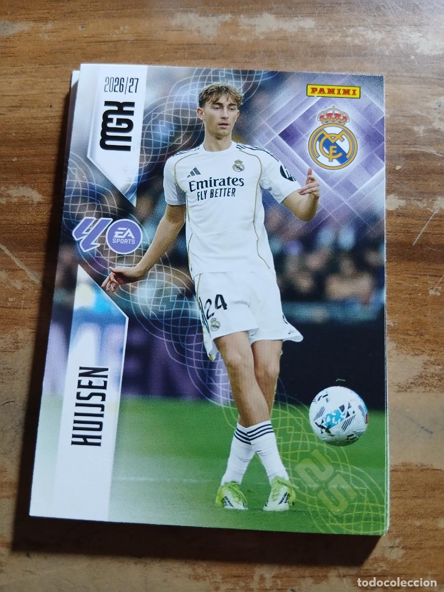 Cromos de f&uacute;tbol: CARD MEGACRACKS TEMPORADA 26/27: HUIJSEN (REAL MADRID), N&deg; 222