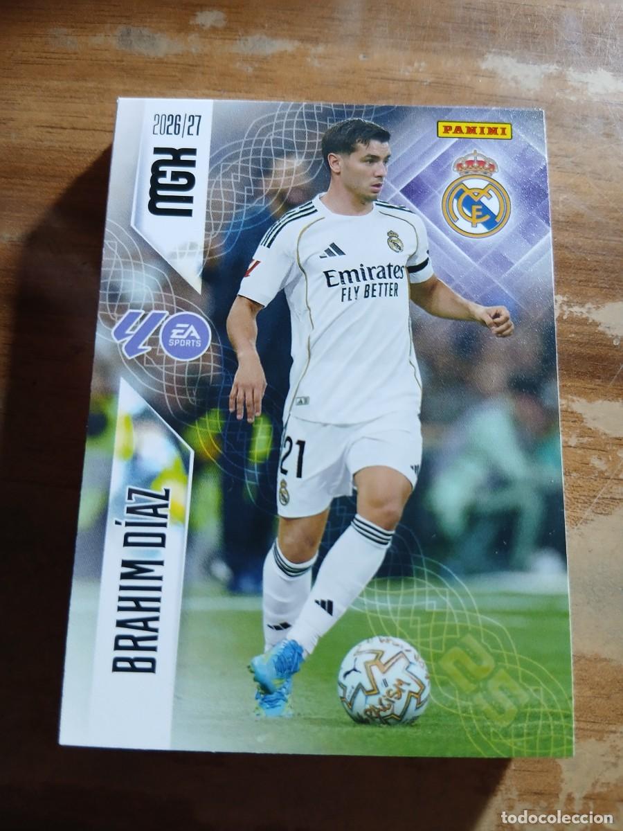 Cromos de f&uacute;tbol: CARD MEGACRACKS TEMPORADA 26/27: BRAHIM D&Iacute;AZ (REAL MADRID), N&deg; 230