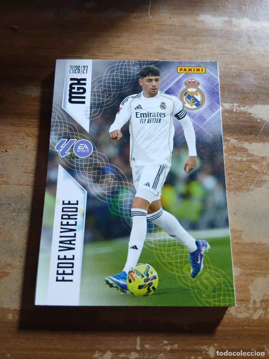 Cromos de f&uacute;tbol: CARD MEGACRACKS TEMPORADA 26/27: FEDE VALVERDE (REAL MADRID), N&deg; 226