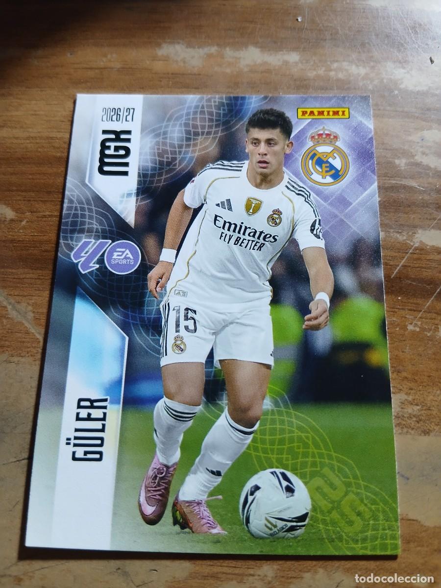 Cromos de f&uacute;tbol: CARD MEGACRACKS TEMPORADA 26/27: G&Uuml;LER (REAL MADRID), N&deg; 229