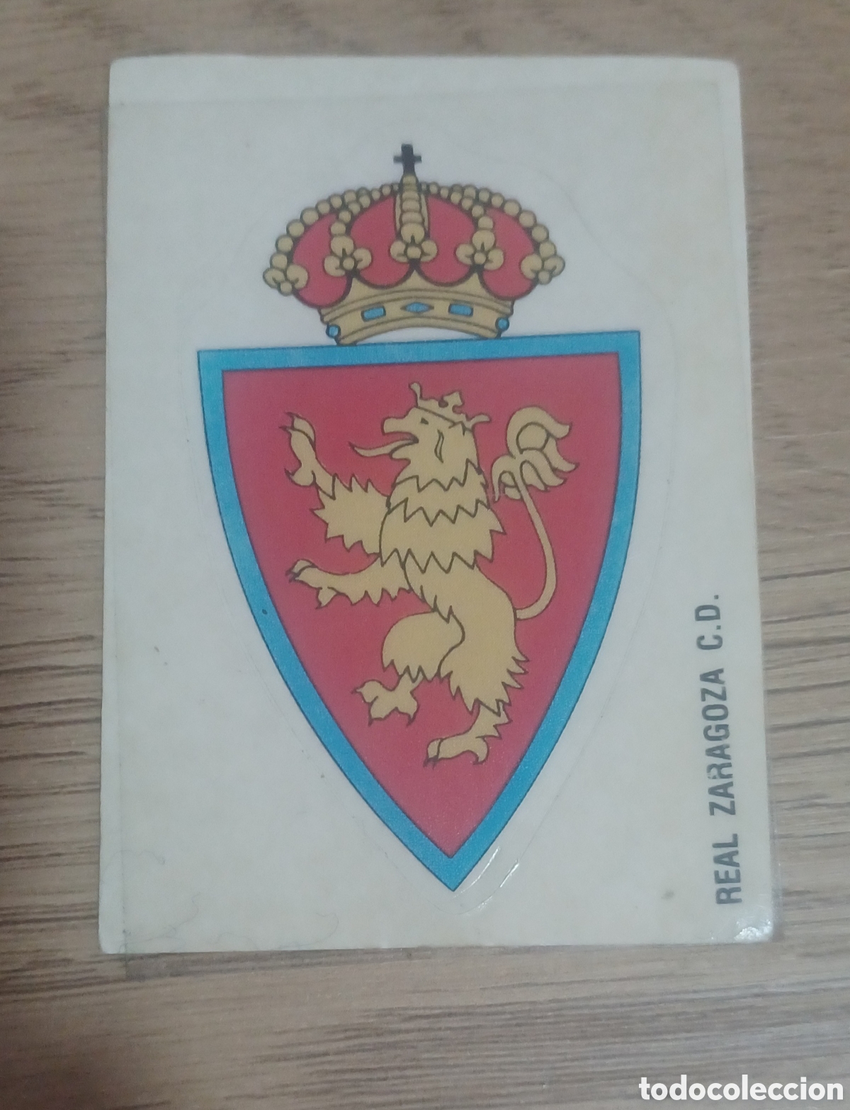 Cromos de f&uacute;tbol: CROMO N 25 ESCUDO ZARAGOZA PANINI 1992 1993 FUTBOL 92 93 LIGA - SIN PEGAR