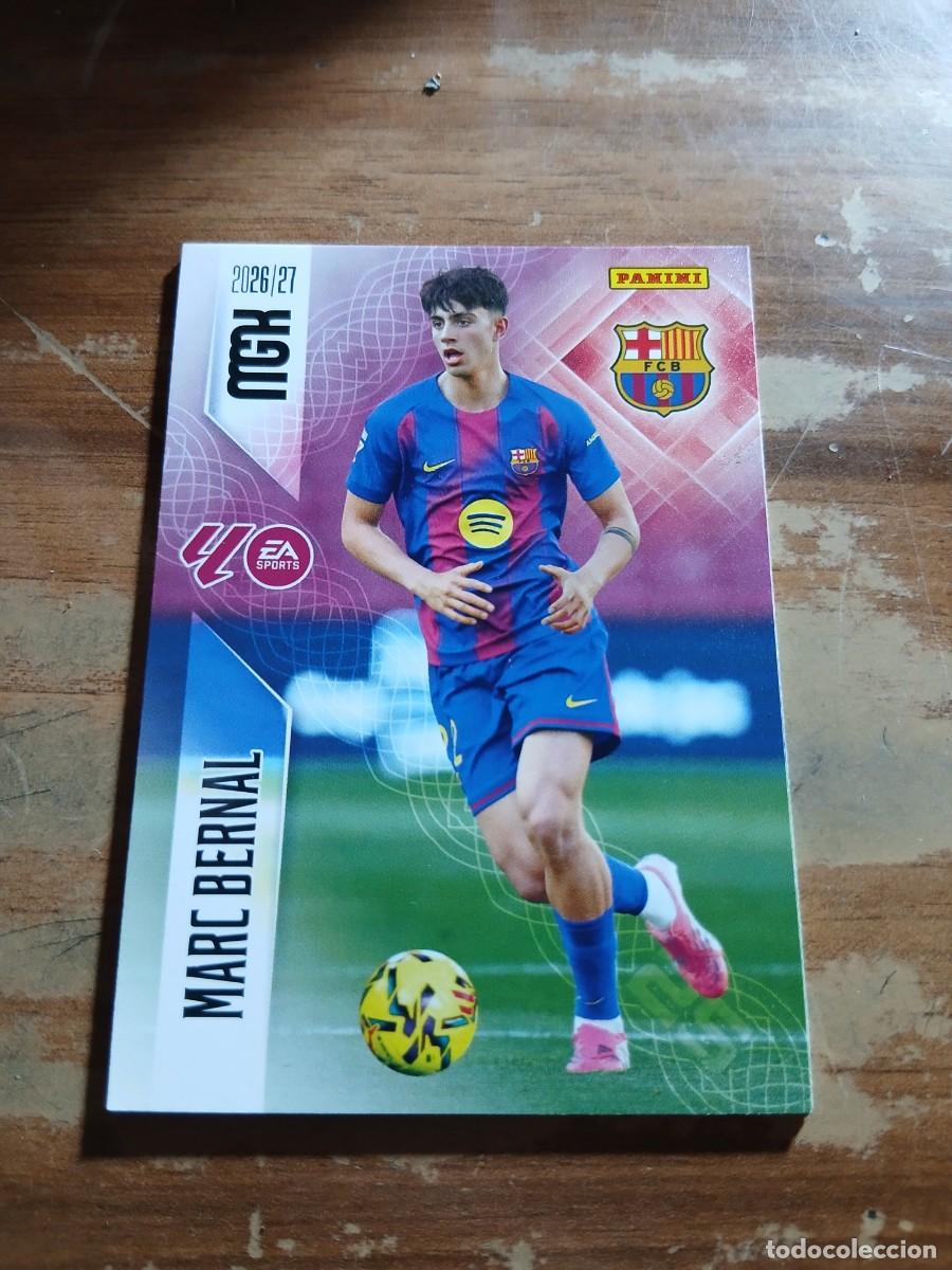 Cromos de f&uacute;tbol: CARD MEGACRACKS TEMPORADA 26/27: MARC BERNAL (FC BARCELONA), N&deg; 83