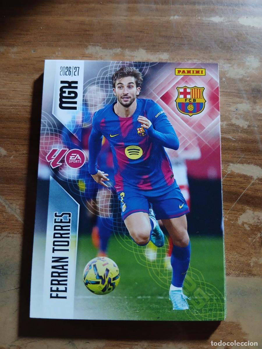 Cromos de f&uacute;tbol: CARD MEGACRACKS TEMPORADA 26/27: FERRAN TORRES (FC BARCELONA), N&deg; 90