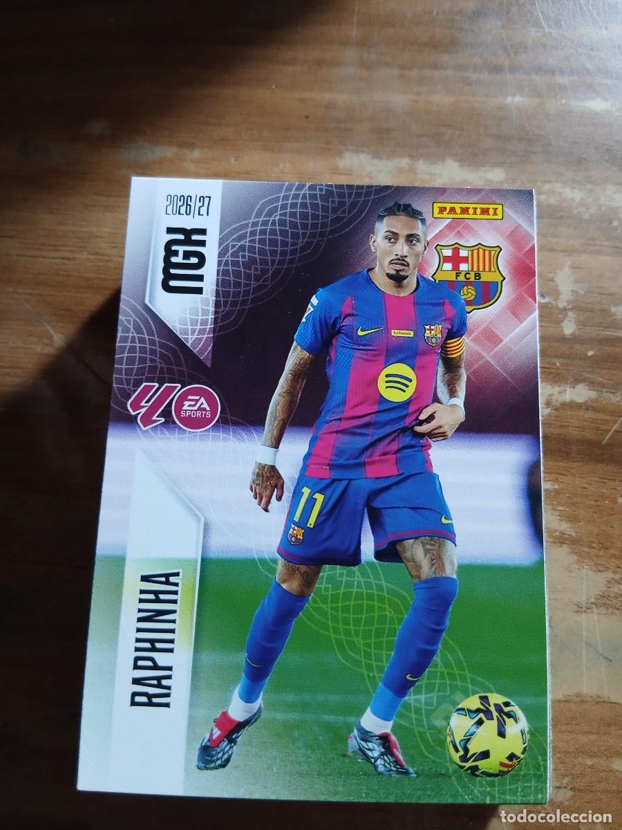 Cromos de f&uacute;tbol: CARD MEGACRACKS TEMPORADA 26/27: RAPHINHA (FC BARCELONA), N&deg; 88