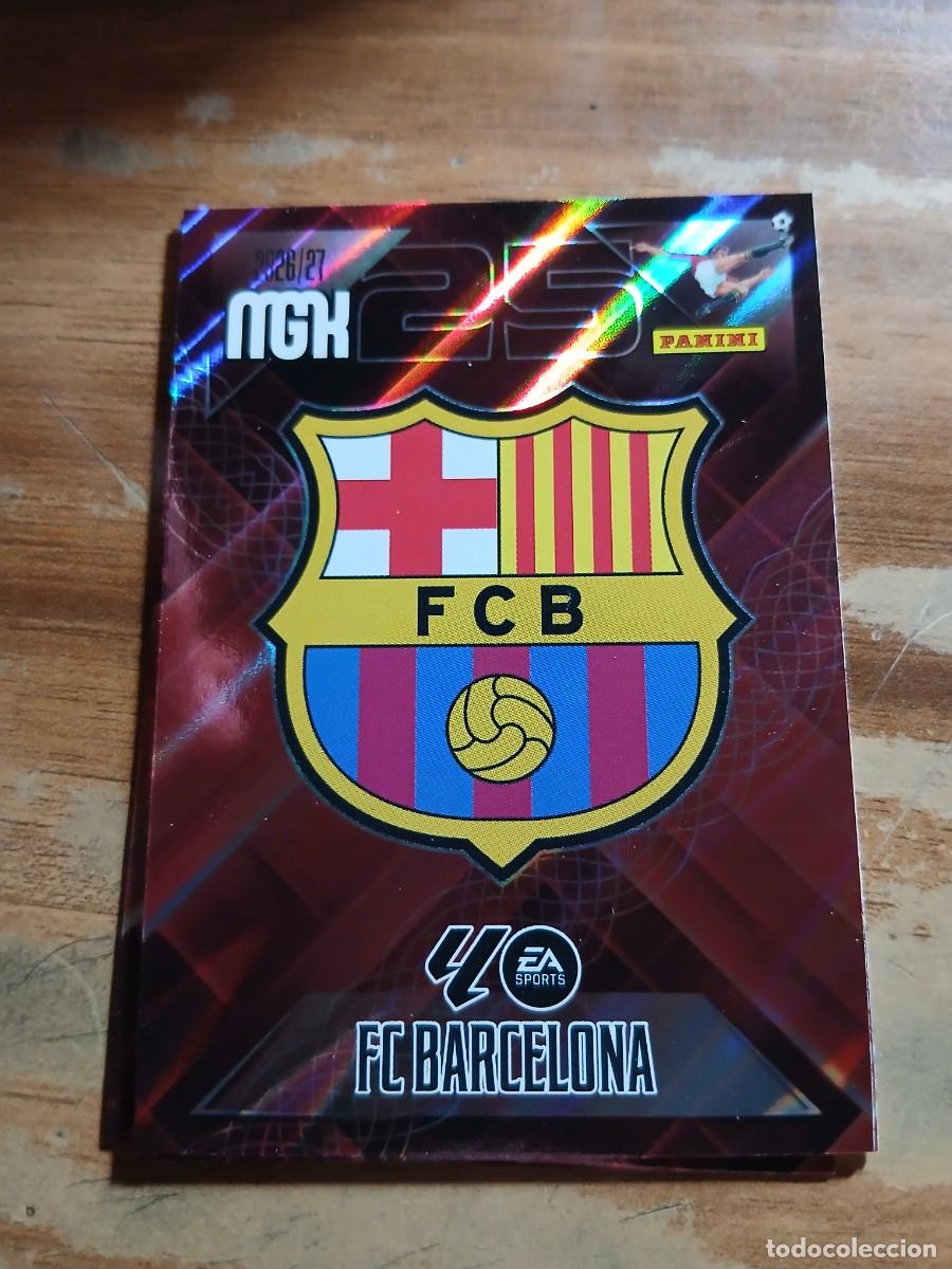 Cromos de f&uacute;tbol: CARD MEGACRACKS TEMPORADA 26/27: ESCUDO (FC BARCELONA), N&deg; 73