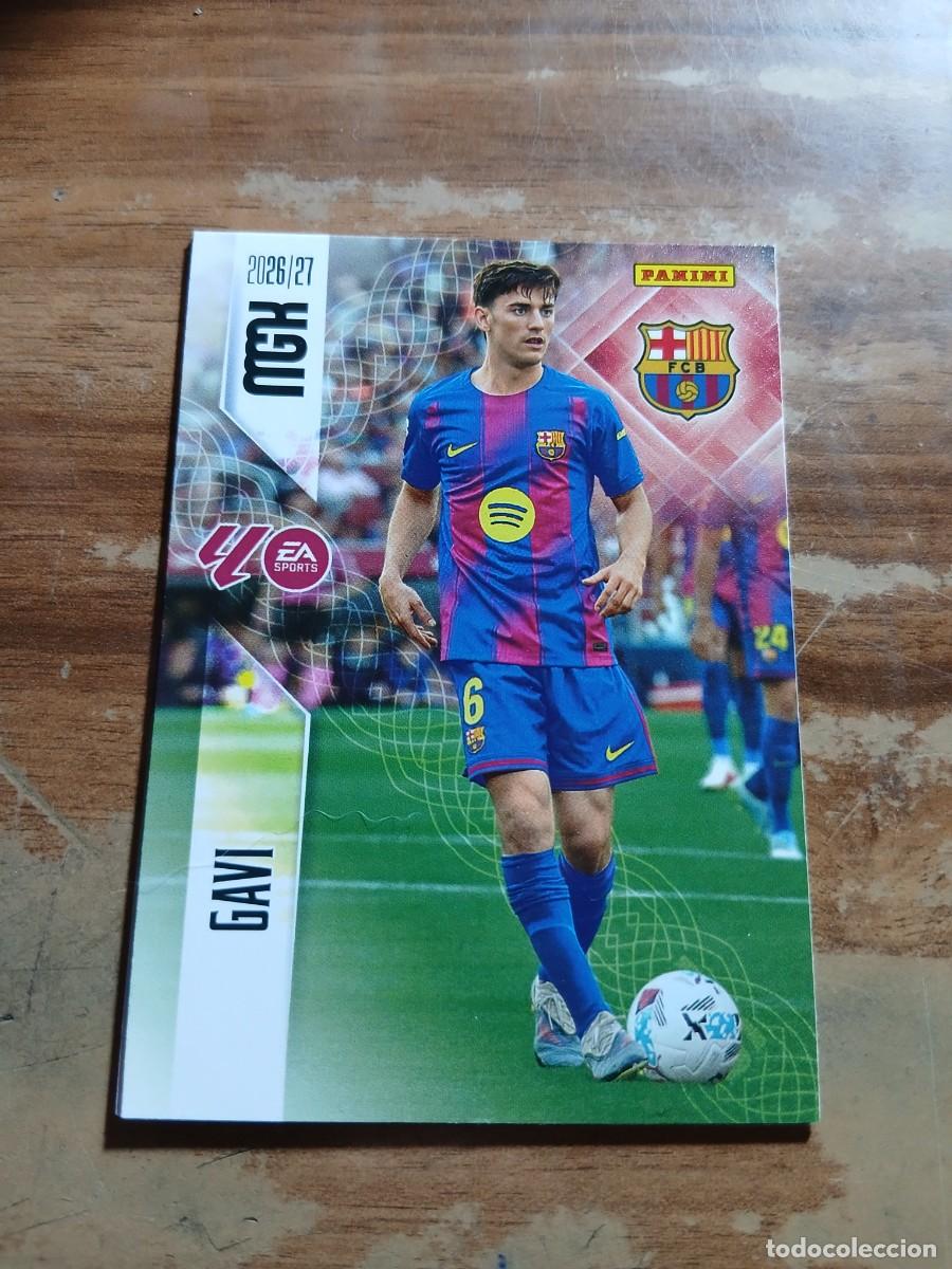 Cromos de f&uacute;tbol: CARD MEGACRACKS TEMPORADA 26/27: GAVI (FC BARCELONA), N&deg; 84