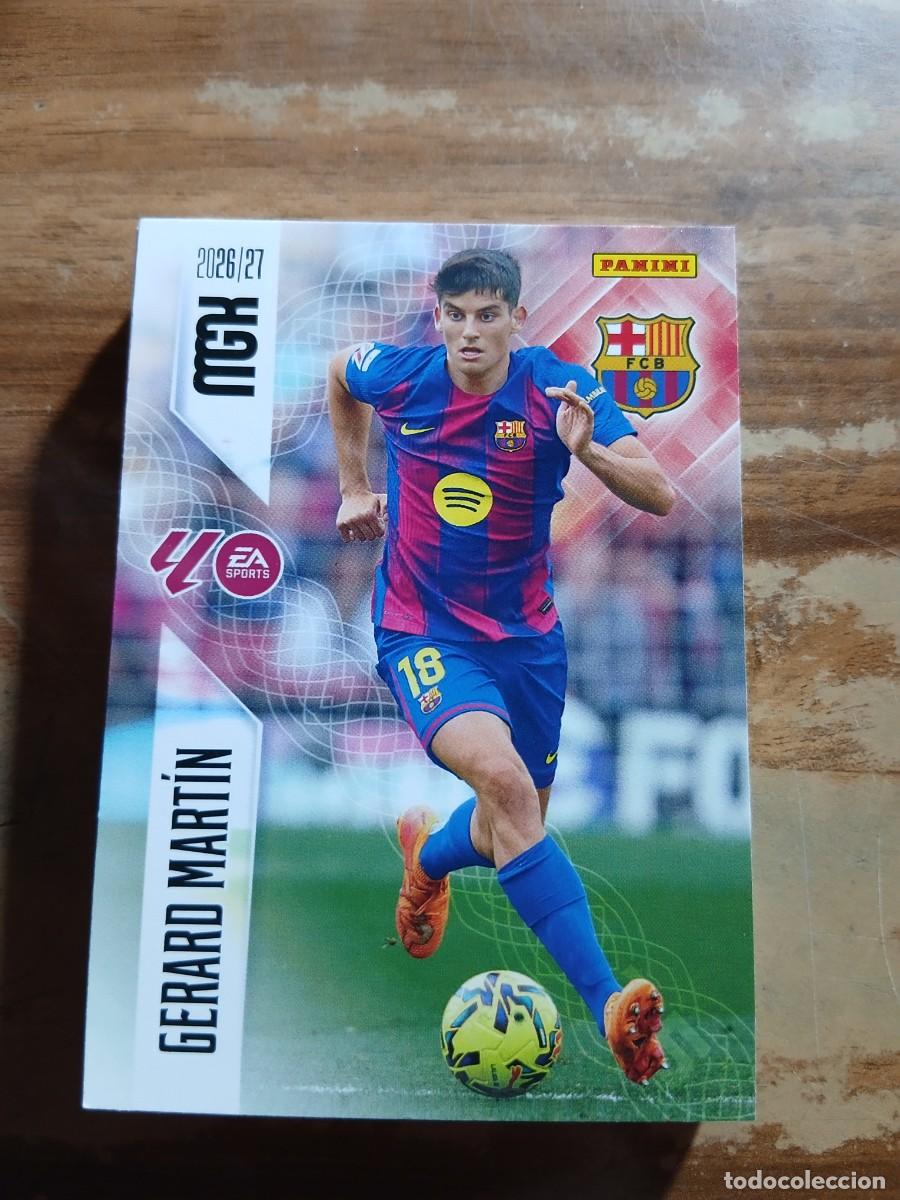 Cromos de f&uacute;tbol: CARD MEGACRACKS TEMPORADA 26/27: GERARD MART&Iacute;N (FC BARCELONA), N&deg; 77