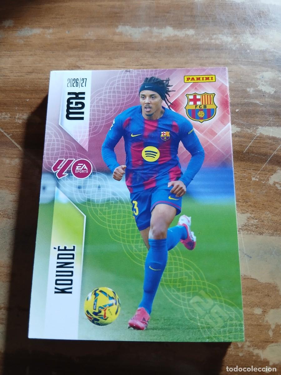 Cromos de f&uacute;tbol: CARD MEGACRACKS TEMPORADA 26/27: KOUND&Eacute; (FC BARCELONA), N&deg; 76