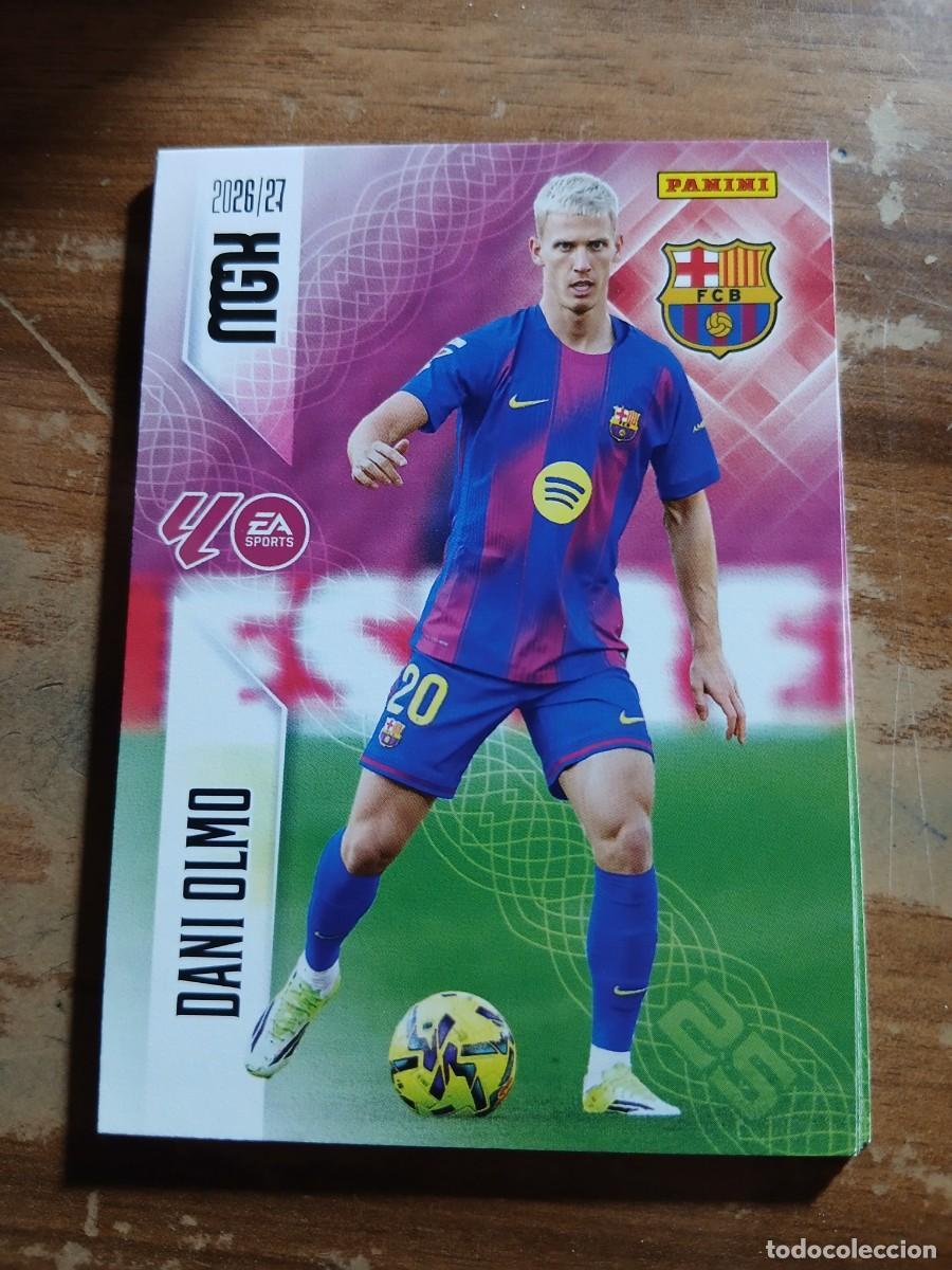 Cromos de f&uacute;tbol: CARD MEGACRACKS TEMPORADA 26/27: DANI OLMO (FC BARCELONA), N&deg; 87