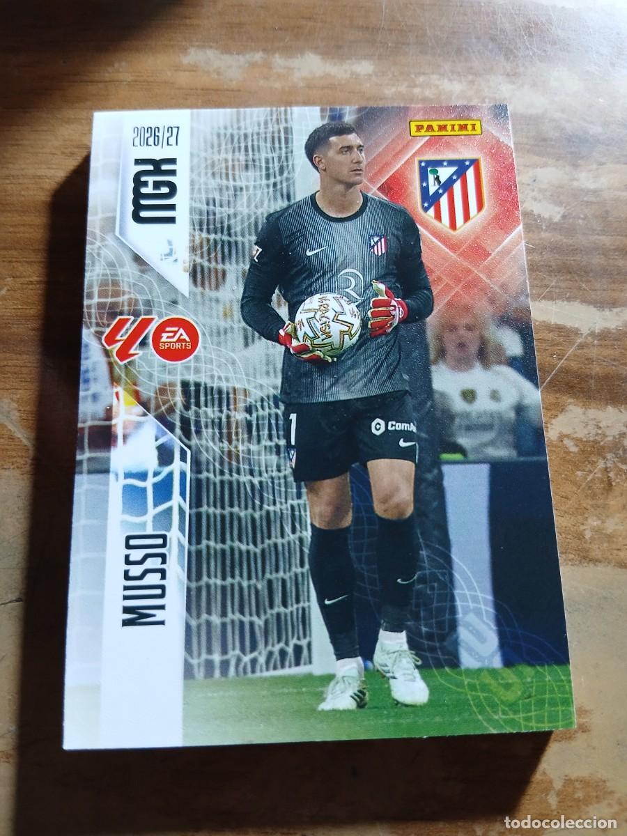 Cromos de Futebol: CARD MEGACRACKS TEMPORADA 26/27: MUSSO (AT. MADRID), N&deg; 57