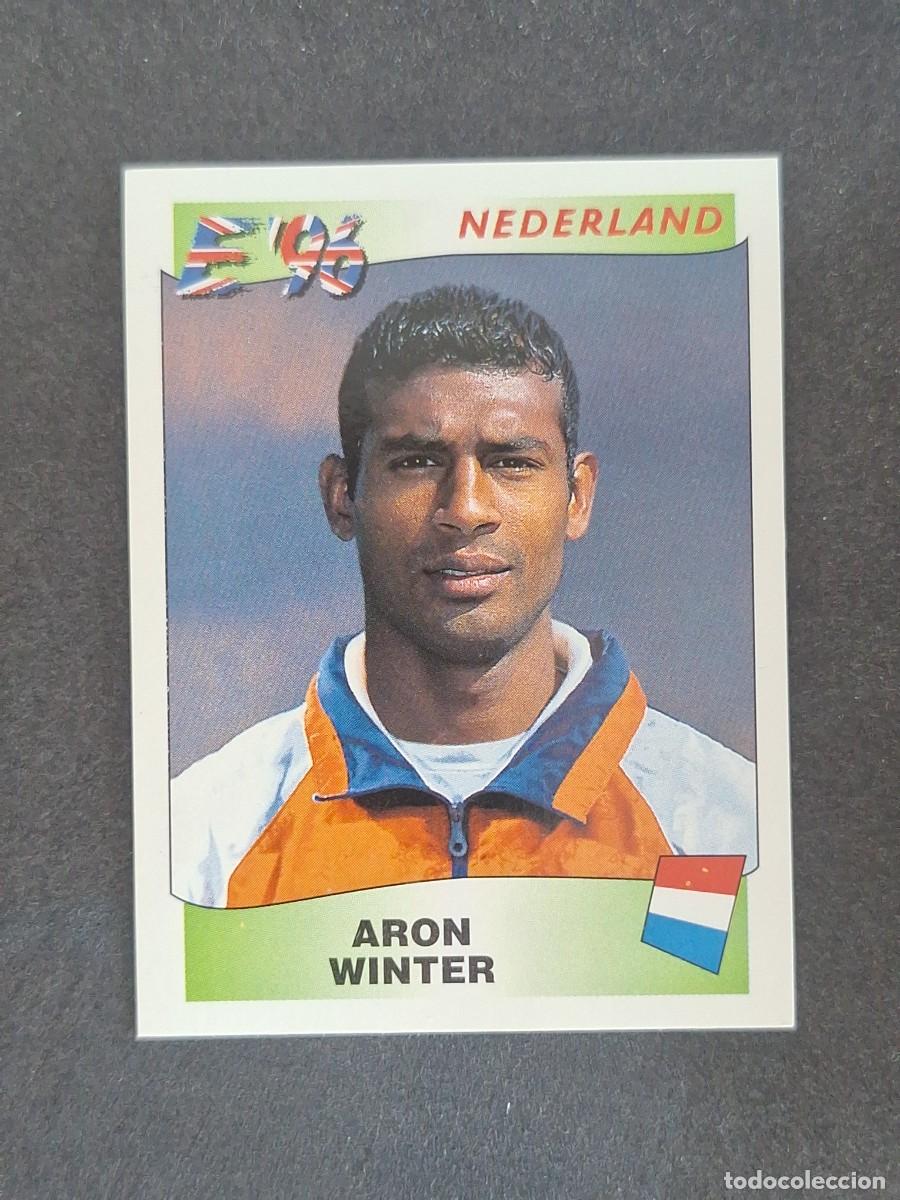 Cromos de f&uacute;tbol: L3 ARON WINTER SELECCION HOLANDA 87 EUROCOPA 1996 EURO 96 PANINI NUNCA PEGADO SIN PEGAR