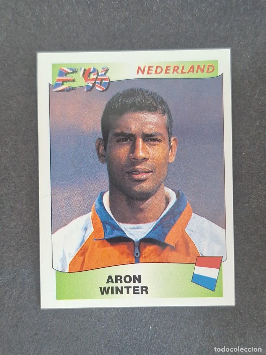 Cromos de f&uacute;tbol: L3 ARON WINTER SELECCION HOLANDA 87 EUROCOPA 1996 EURO 96 PANINI NUNCA PEGADO SIN PEGAR
