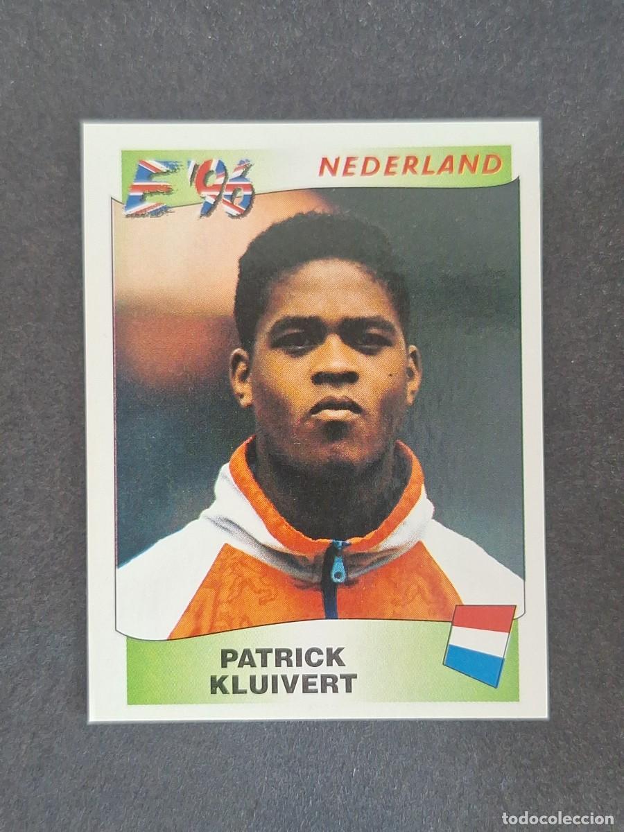 Cromos de f&uacute;tbol: L3 PATRICK KLUIVERT SELECCION HOLANDA 90 EUROCOPA 1996 EURO 96 PANINI NUNCA PEGADO SIN PEGAR