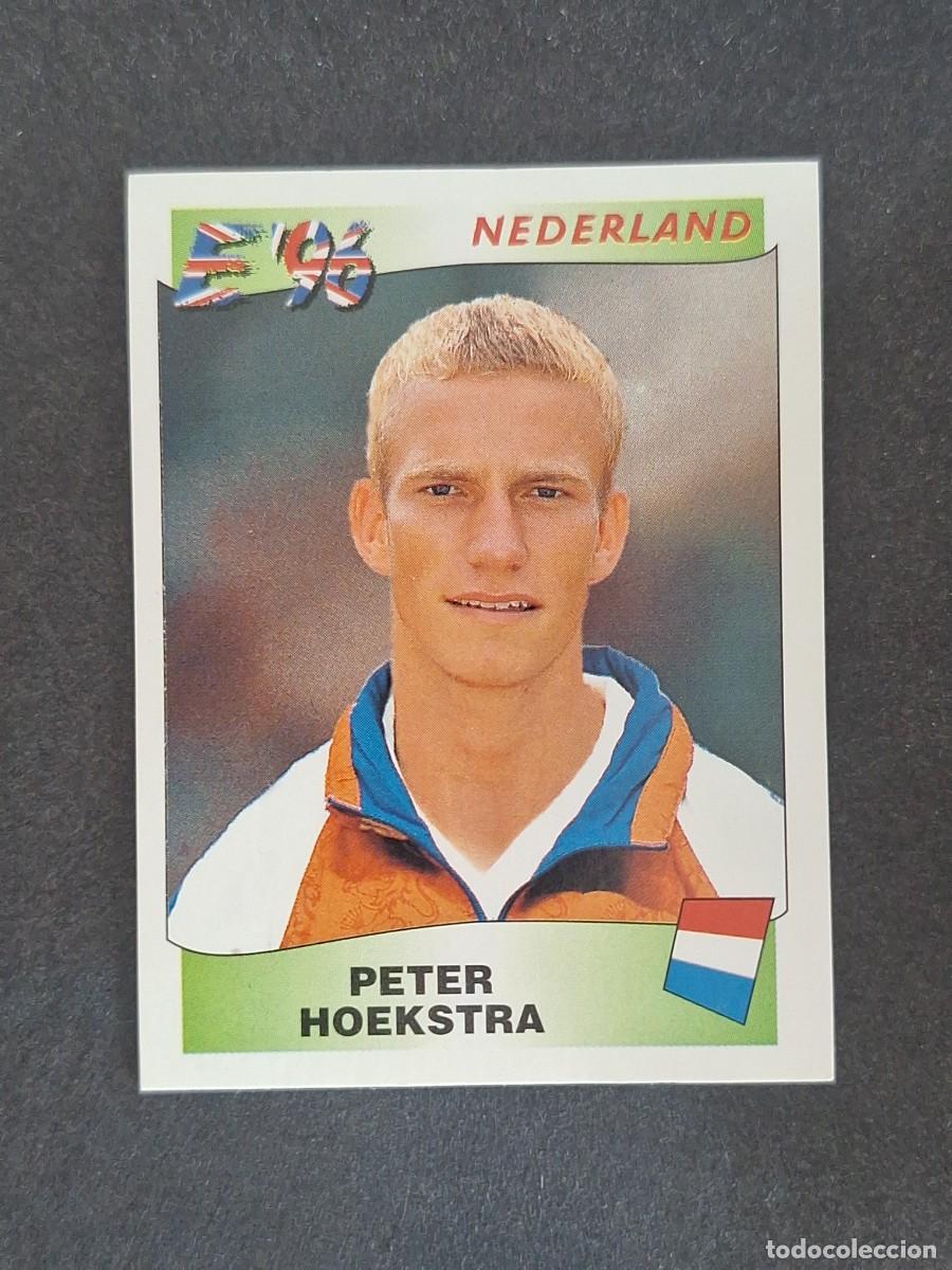 Cromos de f&uacute;tbol: L3 PETER HOEKSTRA SELECCION HOLANDA 93 EUROCOPA 1996 EURO 96 PANINI NUNCA PEGADO SIN PEGAR