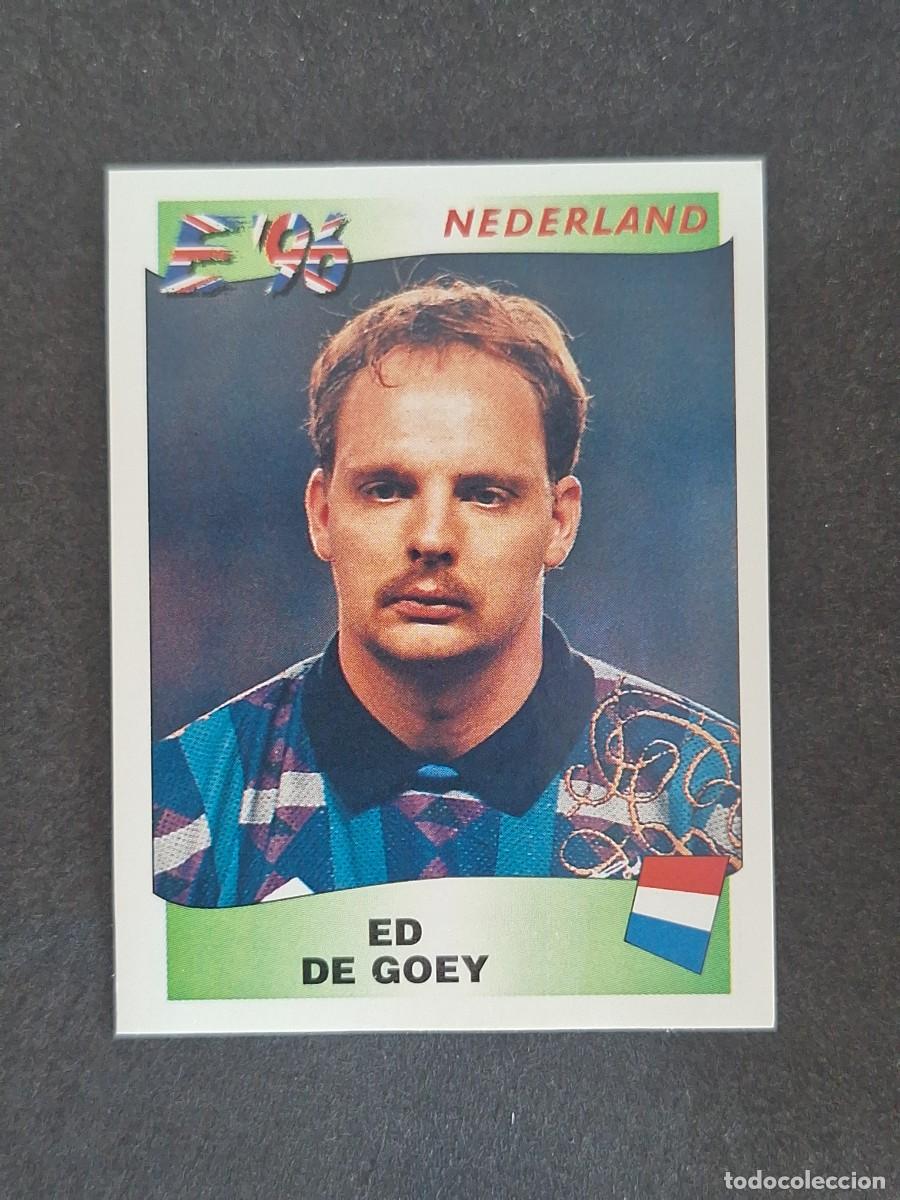 Cromos de f&uacute;tbol: L3 ED DE GOEY SELECCION HOLANDA 94 EUROCOPA 1996 EURO 96 PANINI NUNCA PEGADO SIN PEGAR