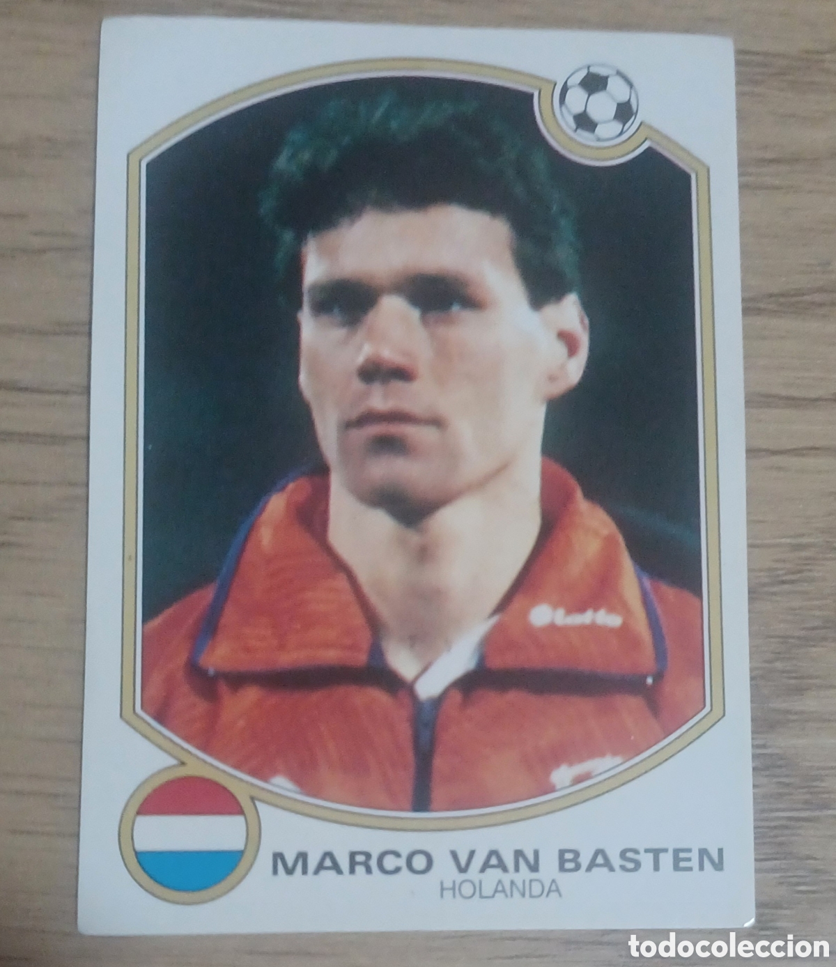 Cromos de f&uacute;tbol: CROMO N 216 MARCO VAN BASTEN HOLANDA PANINI ESTRELLAS DE LA LIGA FUTBOL 92 93. SIN PEGAR
