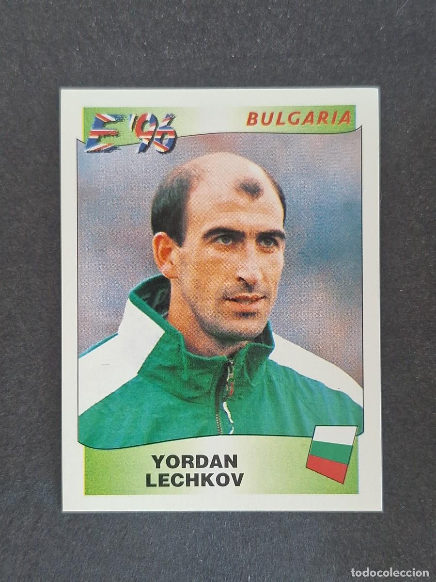 Cromos de f&uacute;tbol: L3 YORDAN LECHKOV SELECCION BULGARIA 146 EUROCOPA 1996 EURO 96 PANINI NUNCA PEGADO SIN PEGAR