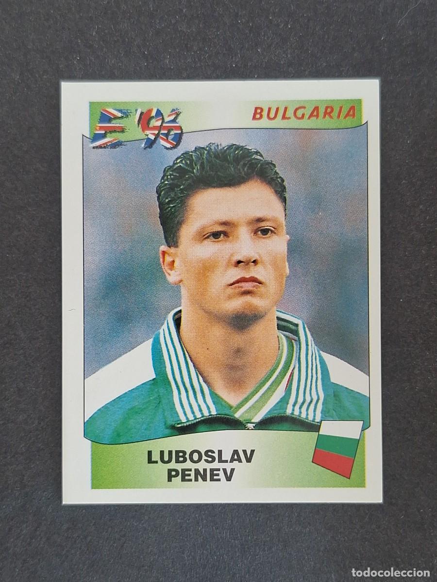 Cromos de f&uacute;tbol: L3 LUBOSLAV PENEV SELECCION BULGARIA 151 EUROCOPA 1996 EURO 96 PANINI NUNCA PEGADO SIN PEGAR