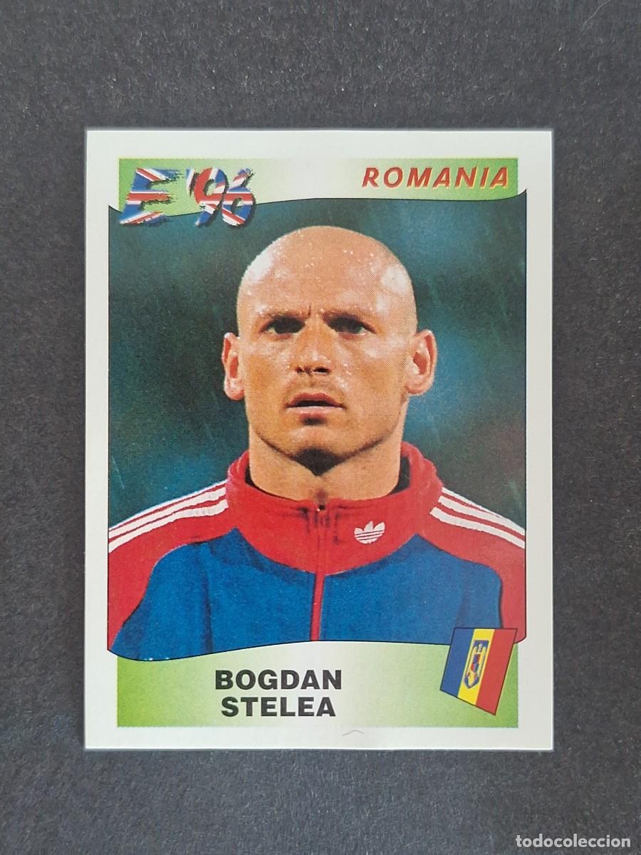 Cromos de f&uacute;tbol: L3 BOGDAN STELEA SELECCION RUMANIA 157 EUROCOPA 1996 EURO 96 PANINI NUNCA PEGADO SIN PEGAR