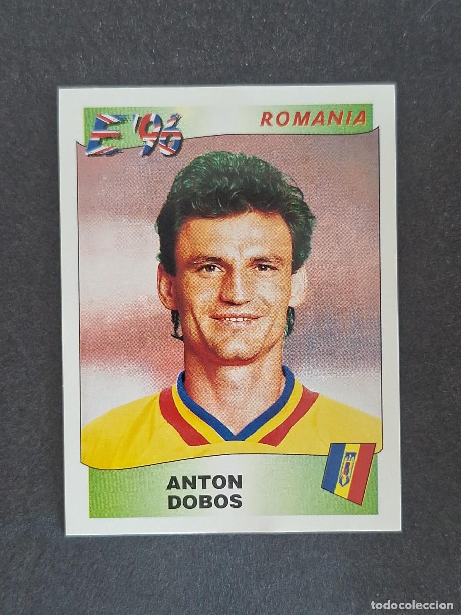 Cromos de f&uacute;tbol: L3 ANTON DOBOS SELECCION RUMANIA 161 EUROCOPA 1996 EURO 96 PANINI NUNCA PEGADO SIN PEGAR