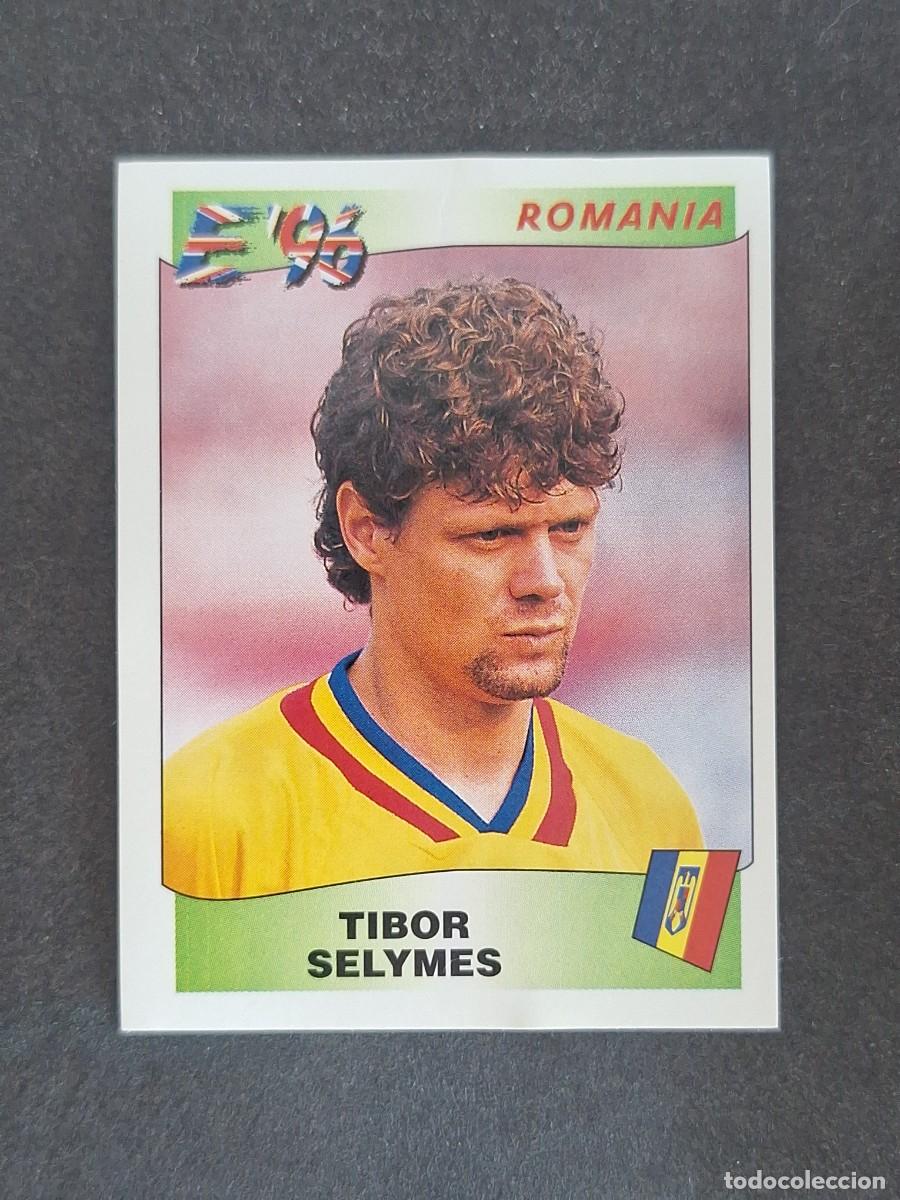 Cromos de f&uacute;tbol: L3 TIBOR SELYMES SELECCION RUMANIA 163 EUROCOPA 1996 EURO 96 PANINI NUNCA PEGADO SIN PEGAR