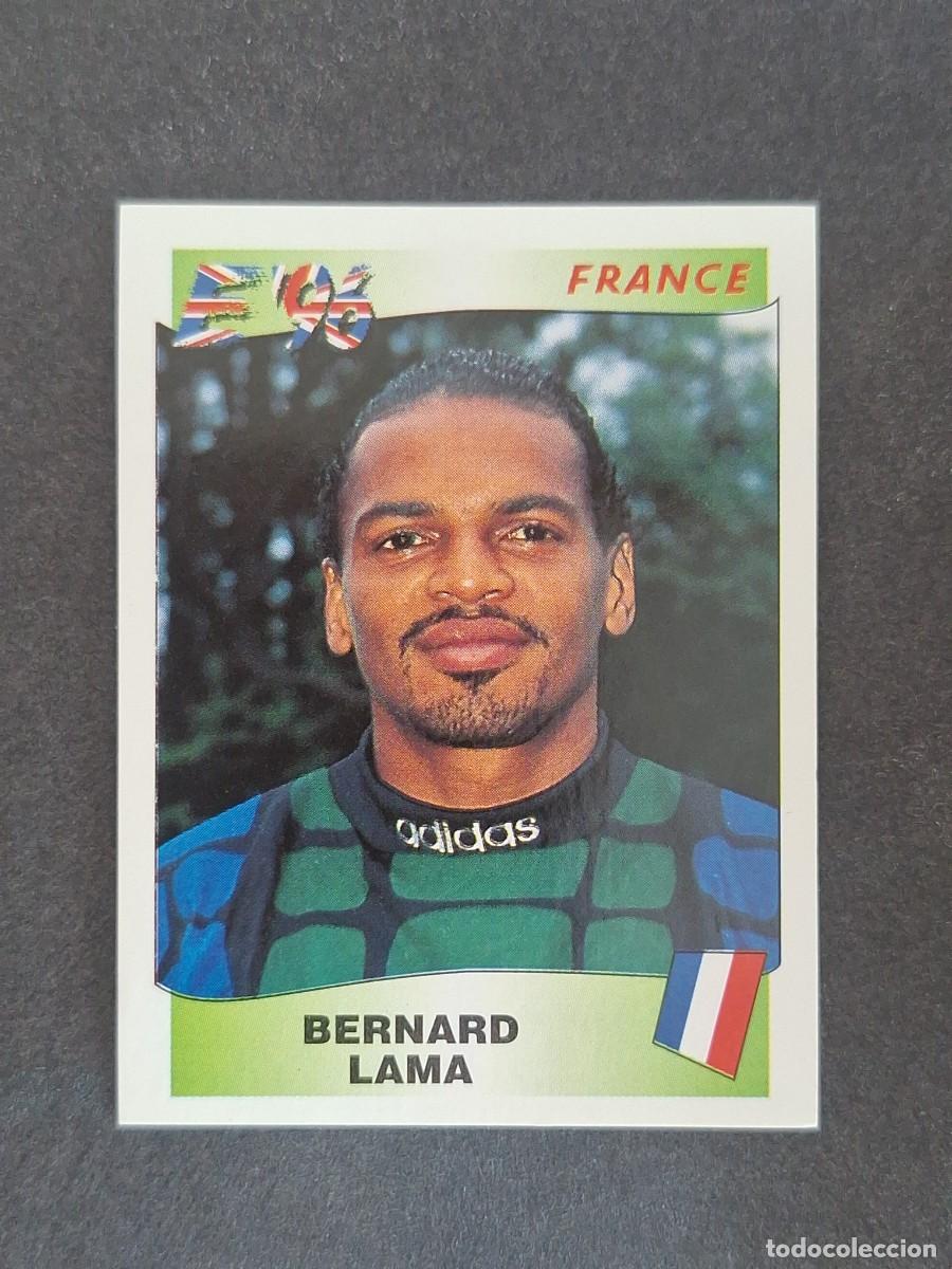 Cromos de f&uacute;tbol: L3 BERNARD LAMA SELECCION FRANCIA 177 EUROCOPA 1996 EURO 96 PANINI NUNCA PEGADO SIN PEGAR