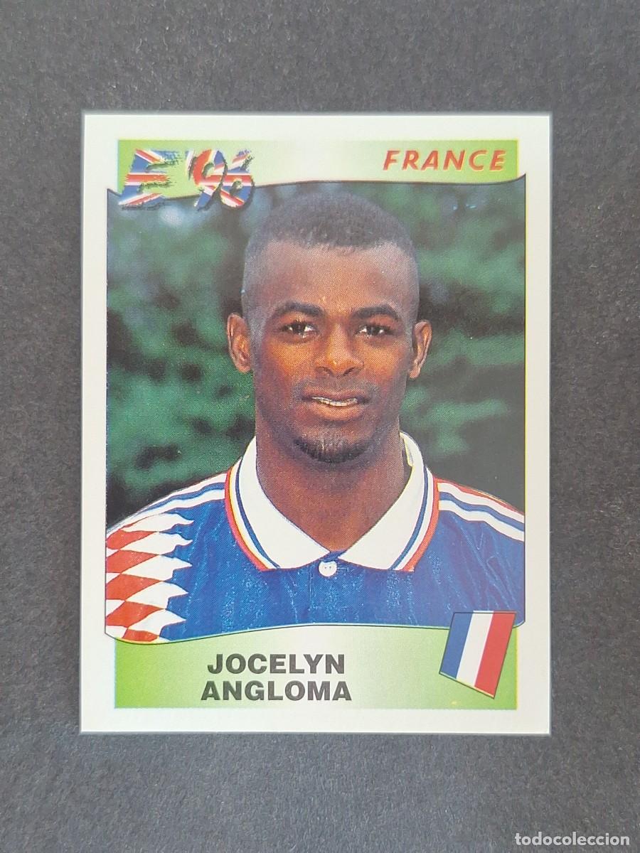 Cromos de f&uacute;tbol: L3 JOCELYN ANGLOMA SELECCION FRANCIA 178 EUROCOPA 1996 EURO 96 PANINI NUNCA PEGADO SIN PEGAR