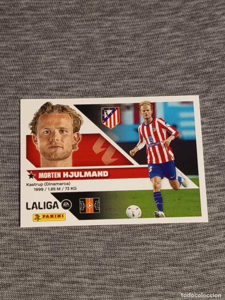 Cromos de f&uacute;tbol: Liga este 26 27 Panini HJULMAND FICHAJE N&deg;5 ATL&Eacute;TICO DE MADRID nuevo