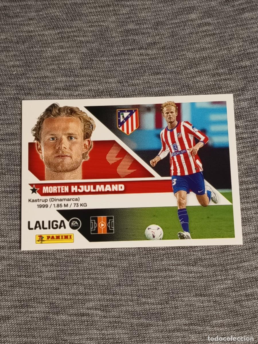 Cromos de f&uacute;tbol: Liga este 26 27 Panini HJULMAND FICHAJE N&deg;5 ATL&Eacute;TICO DE MADRID nuevo