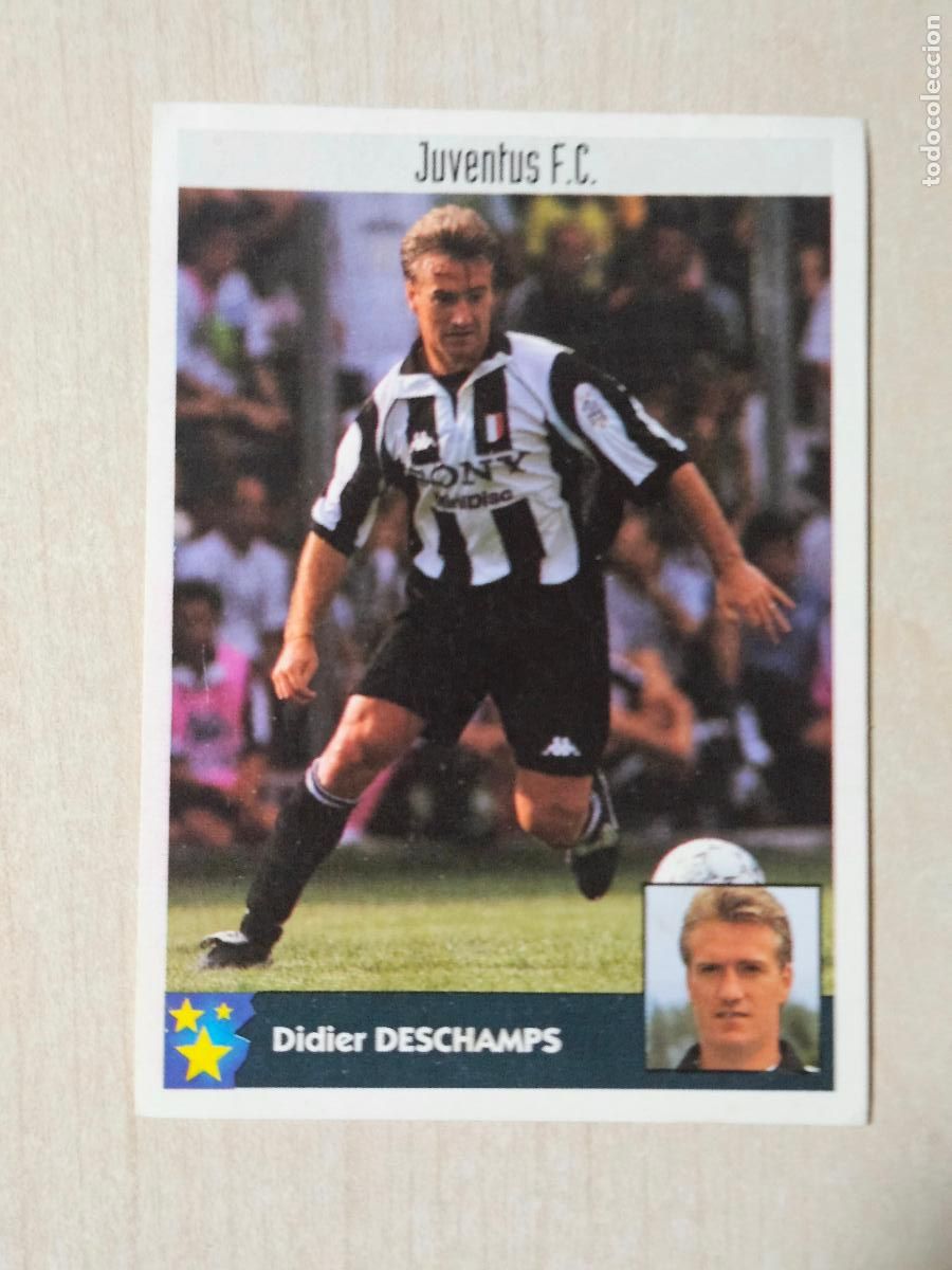 Cromos de f&uacute;tbol: CROMO N&ordm; 139 DESCHAMPS - LOS MEJORES EQUIPOS DE EUROPA 1997 98 - JUVENTUS