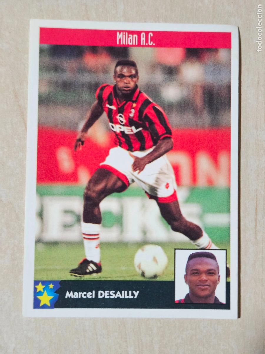 Cromos de f&uacute;tbol: CROMO N&ordm; 164 DESAILLY - LOS MEJORES EQUIPOS DE EUROPA 1997 98 - MILAN