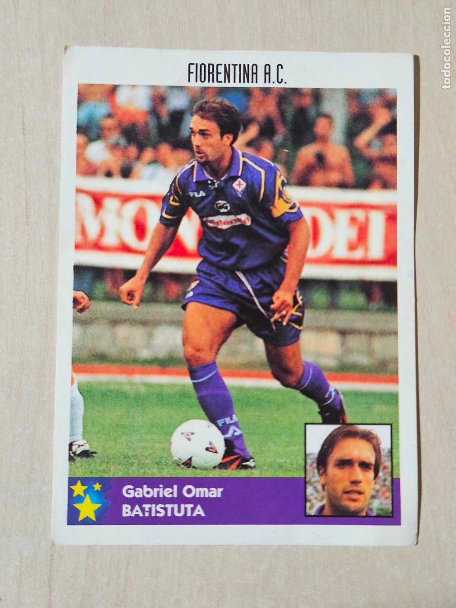 Cromos de f&uacute;tbol: CROMO N&ordm; 272 BATISTUTA - LOS MEJORES EQUIPOS DE EUROPA 1997 98 - FIORENTINA