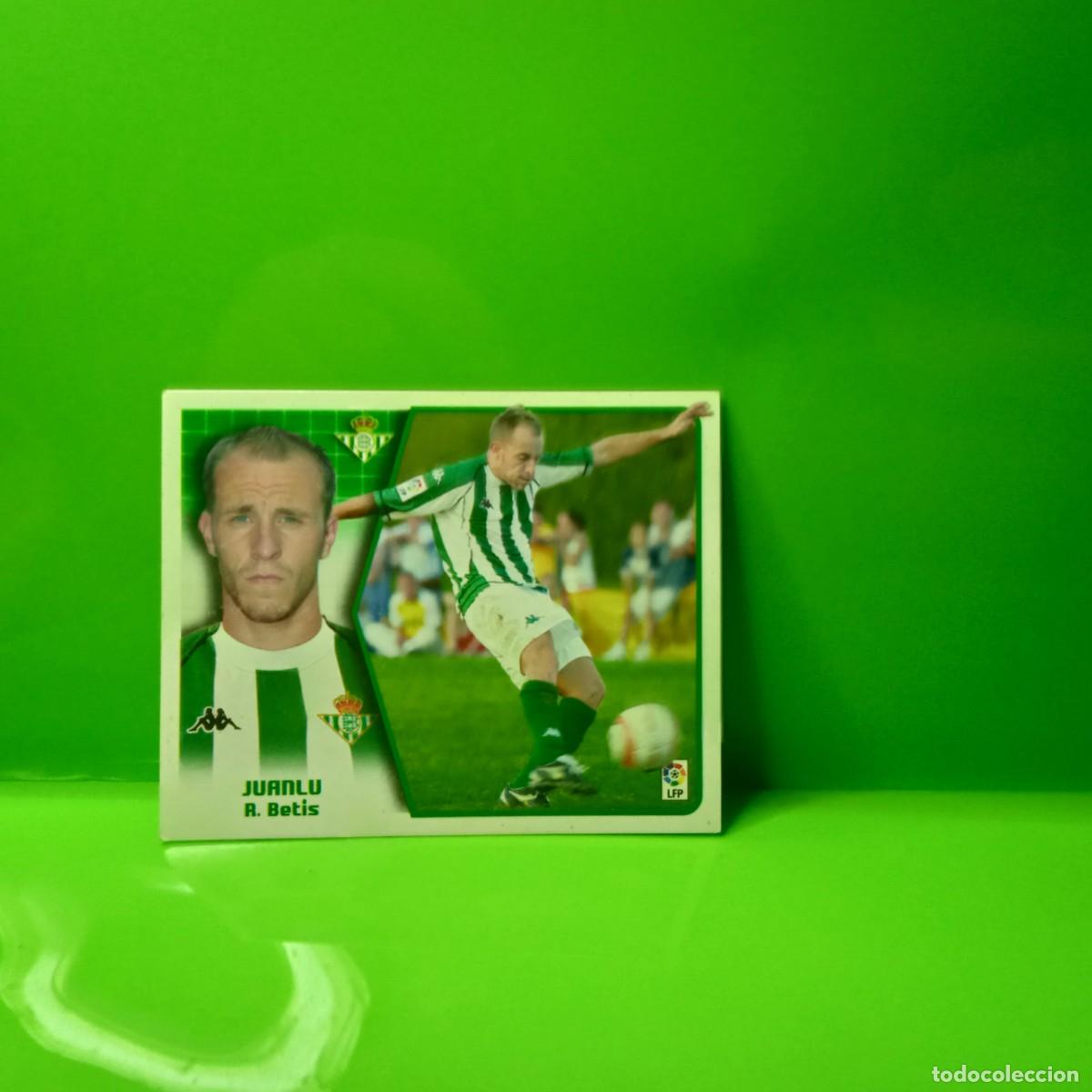Cromos de f&uacute;tbol: EDICIONES ESTE 2005 2006 05 06 (ULTIMOS FICHAJES) 12 REAL BETIS JUANLU