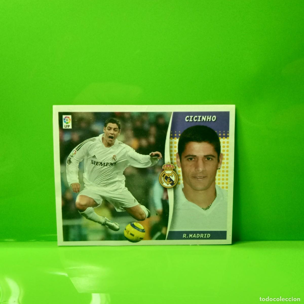 Cromos de f&uacute;tbol: EDICIONES ESTE 2006 2007 06 07 REAL MADRID CICINHO