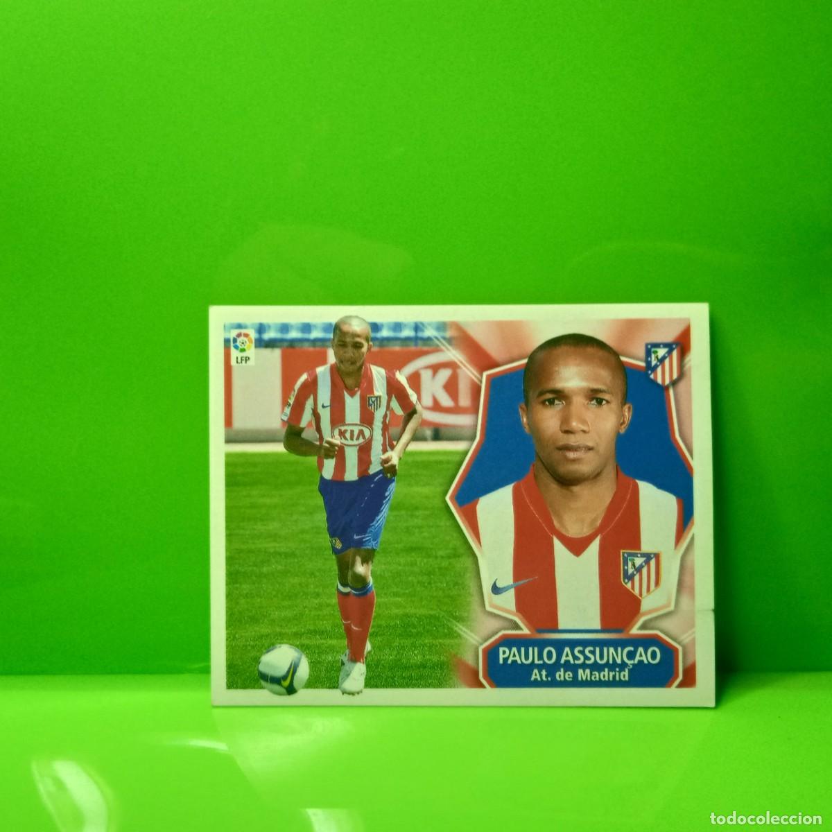 Football Stickers: EDICIONES ESTE 2008 2009 08 09 ULTIMOS FICHAJES 8 PAULO ASSUNCAO ATLETICO DE MADRID
