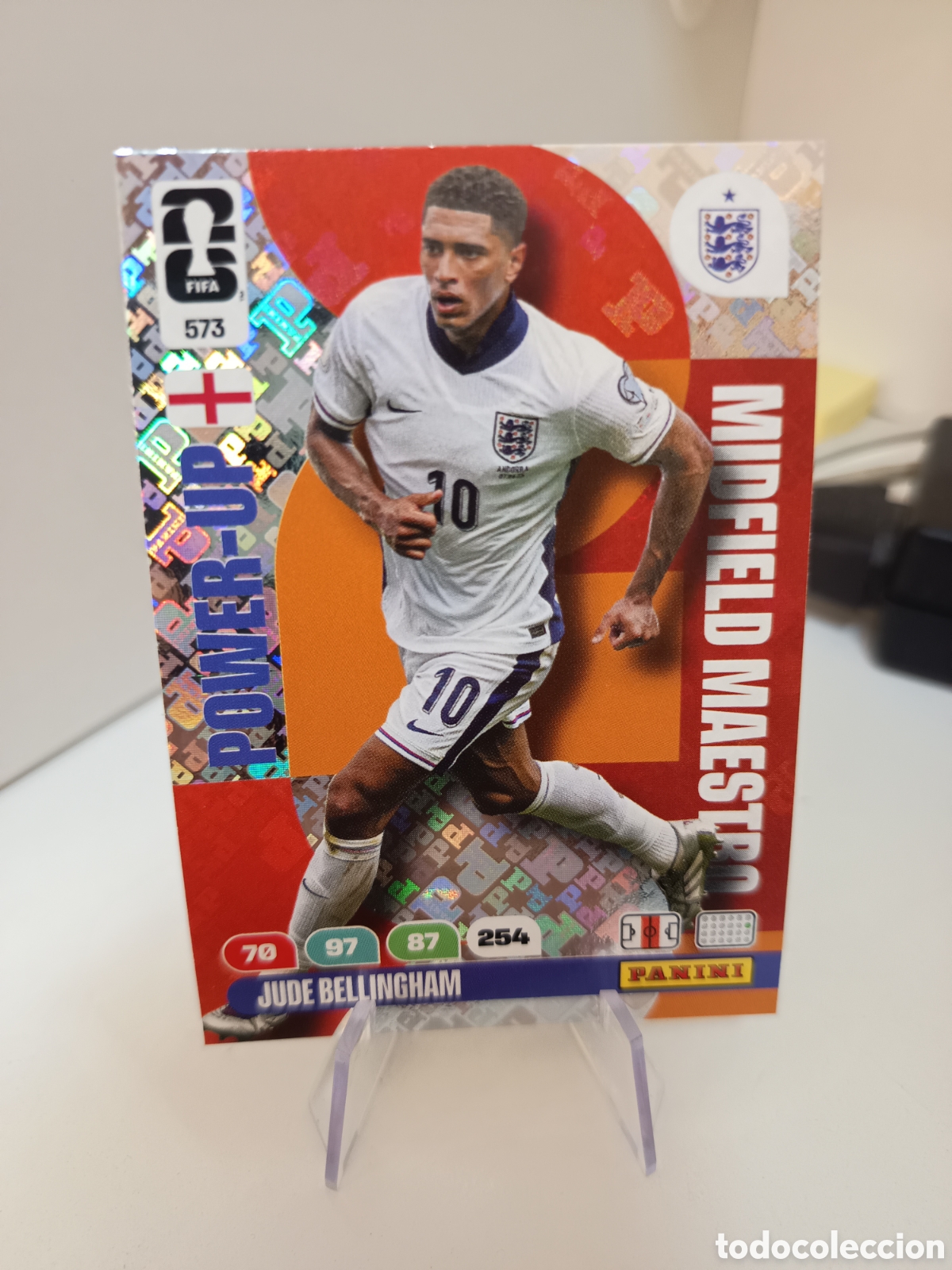 Cromos de f&uacute;tbol: 573 JUDE BELLINGHAM ADRENALYN WORLD CUP 2026 MUNDIAL